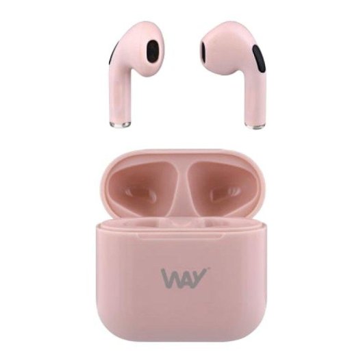 Auriculares TnB Melody 2 True Wireless Bluetooth Touch Rosa