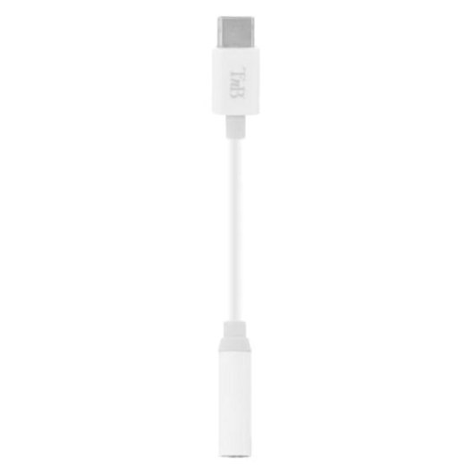 TnB SWEET bedrade oordopjes met USB-C adapter wit