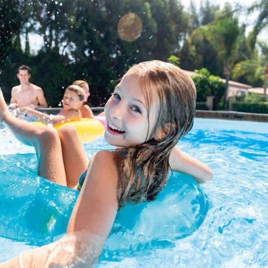 Piscine Intex Baltik 26742nd Kit Elevee Ronde 4,57 x 1,22 m
