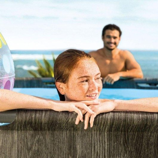 Piscine Intex Baltik 26742nd Kit Elevee Ronde 4,57 x 1,22 m