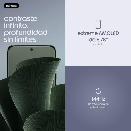 Motorola Edge 70 Plus 5G 8GB 256GB 6,78" Verde Escuro