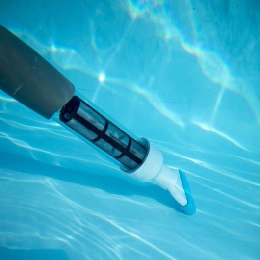 Aspirateur de fond de piscine Gre 11 W avec Manche Telescopique 133 cm