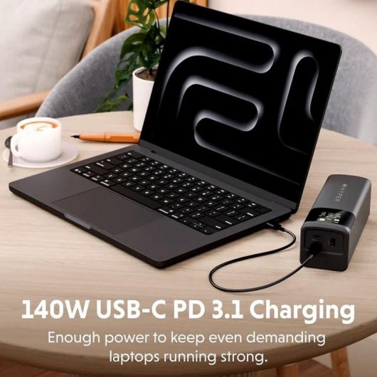 Power Bank Hyper HJ5501GL 24000 mAh 200 W Gris