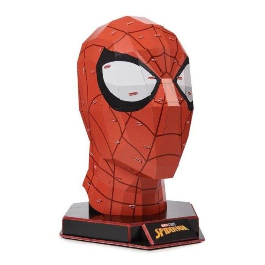 Spin Master 4D Build Masque Spider-Man Marvel 82 pièces