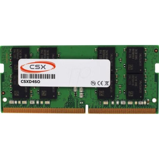 Mémoire RAM CSX CSXD4SO2400-2R8-8GB 8Go 1x8Go DDR4 2400MHz CL17 Noir SO-DIMM