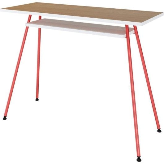 Scrivania Levira Kost Colors 100x75 cm Rosso