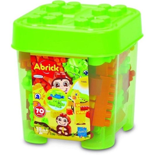 ECOIFFIER Abrick Baril Jungle 1445 70 Teile