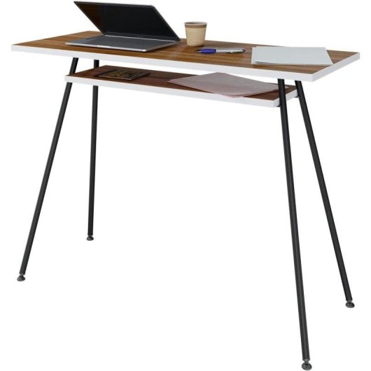 Bureau Levira Kost Dash Nogal Troia Noir 100x40 cm
