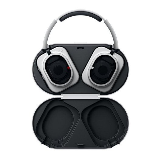 Cuffie Nothing Headphone (1) Pro Bluetooth ANC Triplo Driver Alluminio Bianco