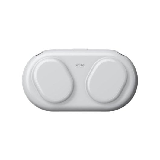 Cuffie Nothing Headphone (1) Pro Bluetooth ANC Triplo Driver Alluminio Bianco