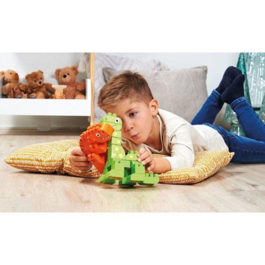 ECOIFFIER Dinoland Abrick Bauset 2995 87 Teile