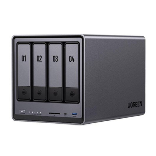 NAS 4-Bay Ugreen Intel N100 16GB DDR5 2.5GbE ohne Festplatten