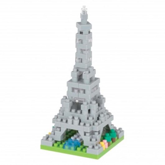 Bandai Nanoblock Torre Eiffel Deluxe NB057 130 peças