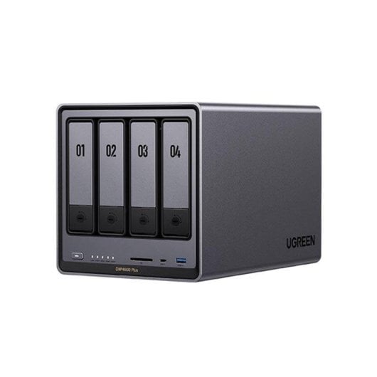 NAS 4-Bay Ugreen DXP4800 Plus Intel 8505 16GB DDR5 10GbE M.2 NVMe