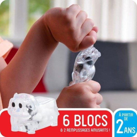 Goliath Jelly Blox Farm Friends Sensorisches Konstruktionsspiel 6 Teile