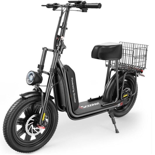 Elektrische step iScooter F7 1000W Bereik 60km 16'' Luchtbanden Schijfremmen
