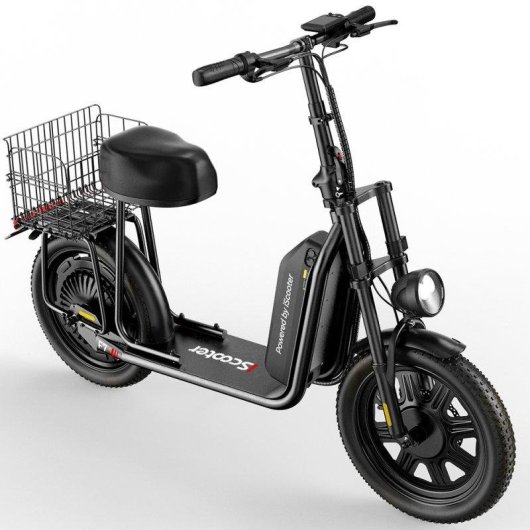Elektrische step iScooter F7 1000W Bereik 60km 16'' Luchtbanden Schijfremmen
