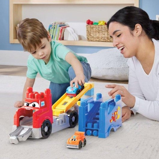 Mega Bloks Racing Truck Set De Construction 19 Teile