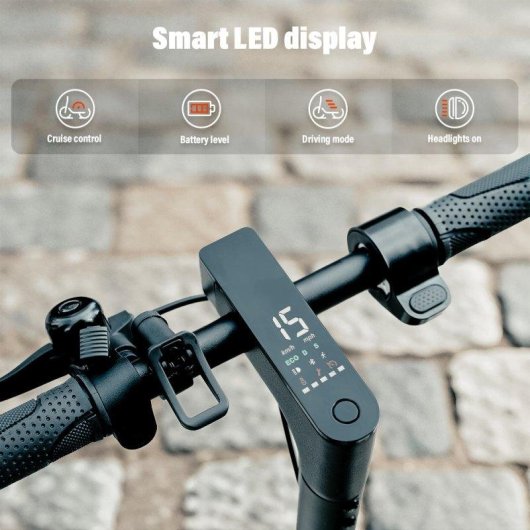 Elektrische step iScooter W3 350W Bereik 34km 8,5'' honingraatbanden Dubbele remmen