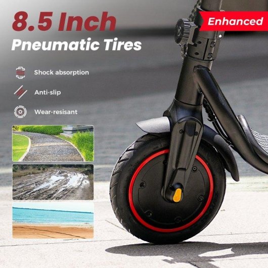 Elektrische step iScooter W5 350W Bereik 34km 8,5'' Luchtbanden Schijfrem