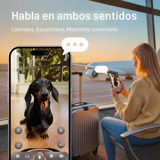 Comedero Automático Molly&Cody con Cámara 6L WiFi
