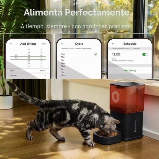 Comedero Automático Molly&Cody con Cámara 6L WiFi