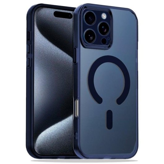 Funda COOL para iPhone 15 Pro Magnética Colorful Marino