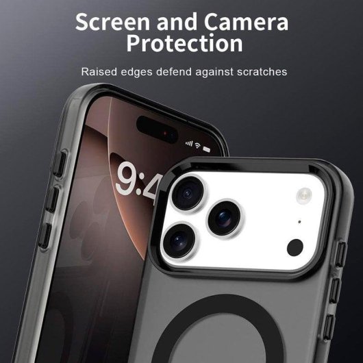 Funda COOL para iPhone 15 Magnética Colorful Negro