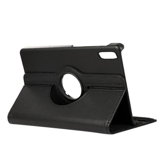 Capa COOL Xiaomi Redmi Pad 2 9,7 polegadas Giratoria Pele Sintetica Preta