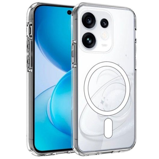 Funda COOL para OPPO Reno16 5G / Reno16 Pro 5G Magnética Transparente