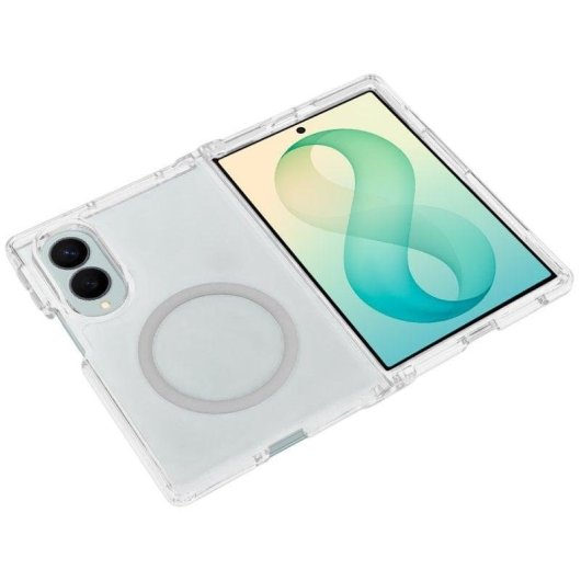 Funda COOL para Samsung Galaxy Z Fold8 Magnética Transparente