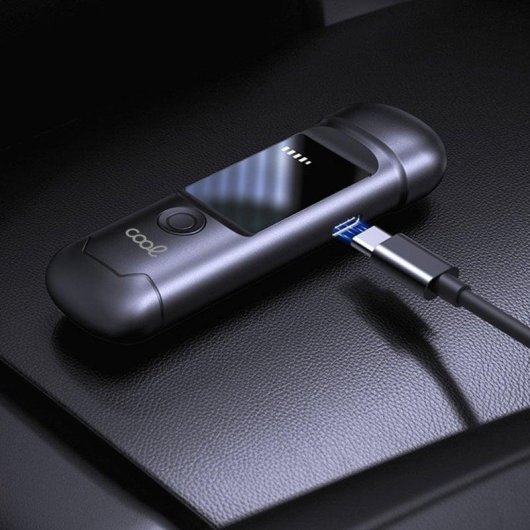 Alcoholímetro Digital COOL Recargable USB Tipo-C Sin Boquillas