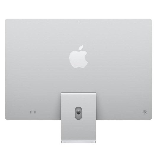 Ordenador todo en uno Apple iMac M4 CPU de 8 núcleos 16GB 256GB SSD Apple GPU 24" macOS Sequoia Plata Vidrio estándar + Trackpad Gigabit