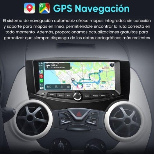 Autoradio JUNSUN 6,86'' 2+64GB Android 15 CarPlay GPS Bluetooth WiFi