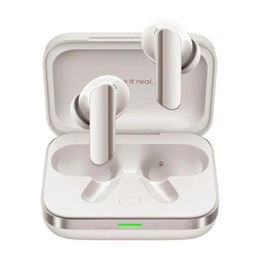 Auriculares realme Buds Air 7 Pro inalámbricos Bluetooth con ANC, IP55, beige