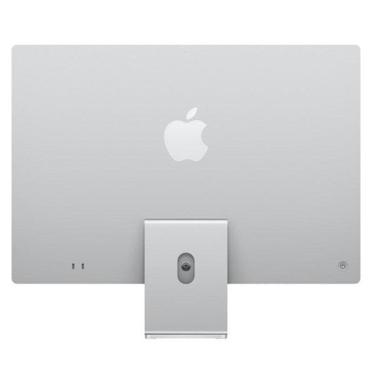 Ordenador todo en uno Apple iMac M4 CPU de 8 núcleos 24GB 512GB SSD Apple GPU 24" macOS Sequoia Plata Vidrio estándar + Touch ID numérico Trackpad