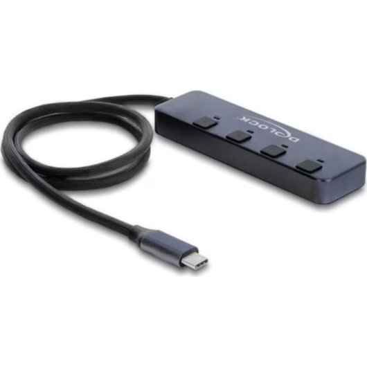 Hub USB-C Delock 64384 4 Puertos 10 Gbit/s