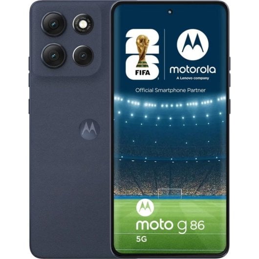 Motorola moto g86 5G 8GB 256GB Azul oscuro 6,67" protección IP68