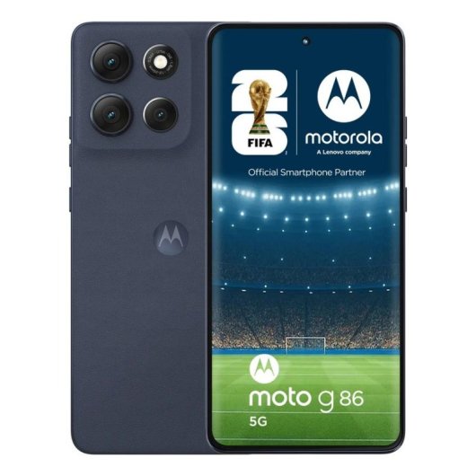 Motorola moto g86 5G 8GB 256GB Azul oscuro 6,67" protección IP68