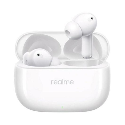 Auriculares realme Buds T310 inalámbricos Bluetooth con cancelación de ruido, blancos