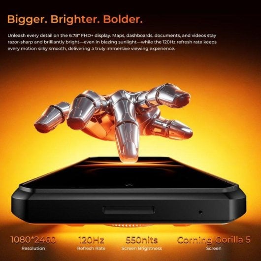Oukitel WP500 Ultra 5G 12GB 1TB 6.78" Noir