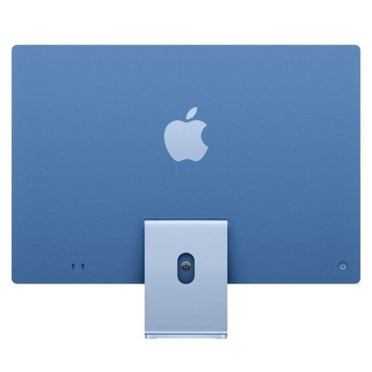 Ordenador Todo en uno Apple iMac 24 M4 CPU de 8 núcleos 16GB 256GB SSD GPU 8 núcleos 24" macOS Sequoia Azul Vidrio estándar + Gigabit