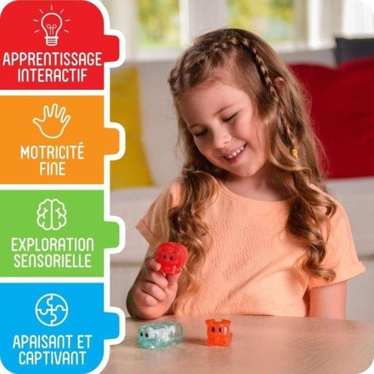 Goliath Jelly Blox Farm Set 18 Blocs Flexibles + 4 Recharges