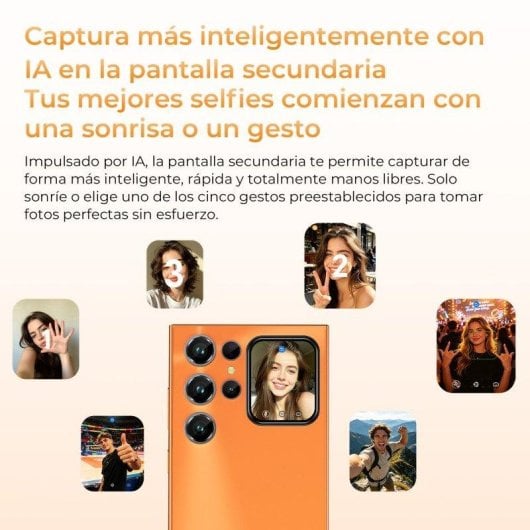 Oukitel C72 4G 4GB 128GB 6,88" Naranja