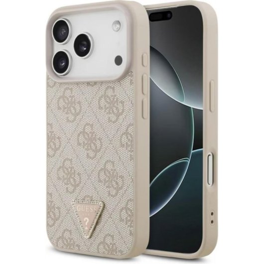 Funda para móvil Guess rosa MagSafe para Apple iPhone 17 Pro y 18 Pro