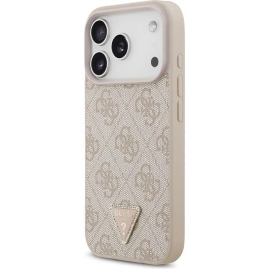 Funda para móvil Guess rosa MagSafe para Apple iPhone 17 Pro y 18 Pro