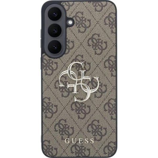 Funda para móvil Guess Leather 4G marrón para Samsung Galaxy S26 FE