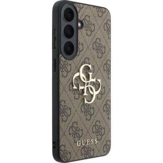 Funda para móvil Guess Leather 4G marrón para Samsung Galaxy S26 FE