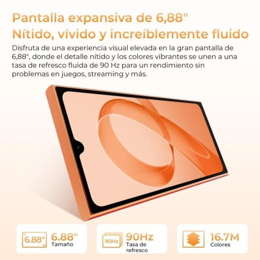 Oukitel C72 4G 4GB 128GB 6,88" Morado