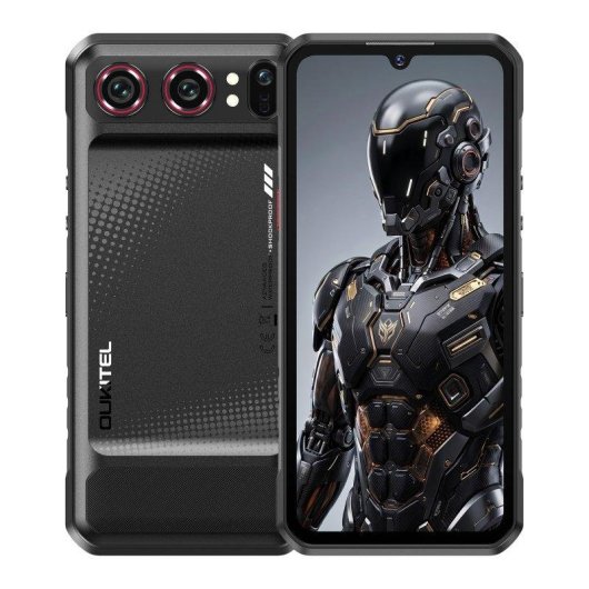 Oukitel WP68 Air 5G 12GB 6,88" 512GB Noir batterie puissante